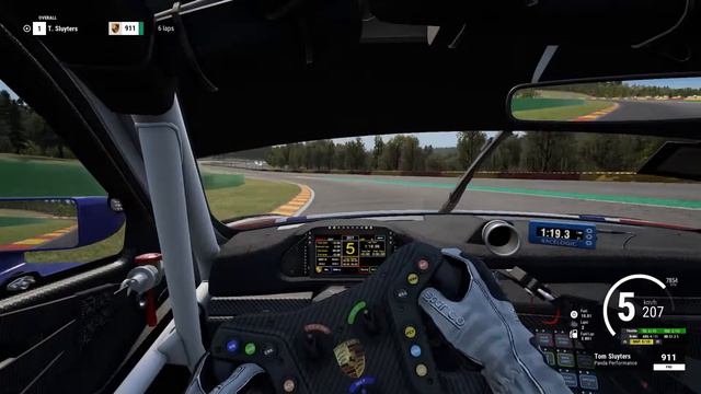 ACC Hotlap Porsche 991ii GT3-R @ Spa Francorchamps - 2:16:764 W/ aggressive preset Setup смотреть онлайн