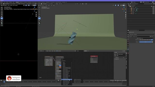 Twisted Dispersed Glass | Blender & Octane Render Beginner Friendly Tutorial смотреть онлайн