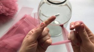 Юбка-пачка из фатина без швейной машины. САМЫЙ ЛЕГКИЙ СПОСОБ. Юбка из фатина без шитья.