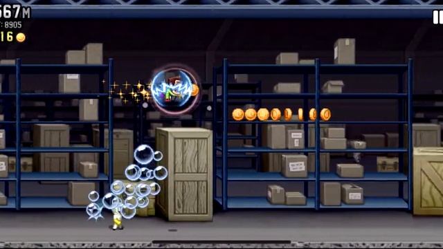 Jetpack Joyride - Collect 5000 coins in Under 2 Minutes!!!! (1:50.550) смотреть онлайн
