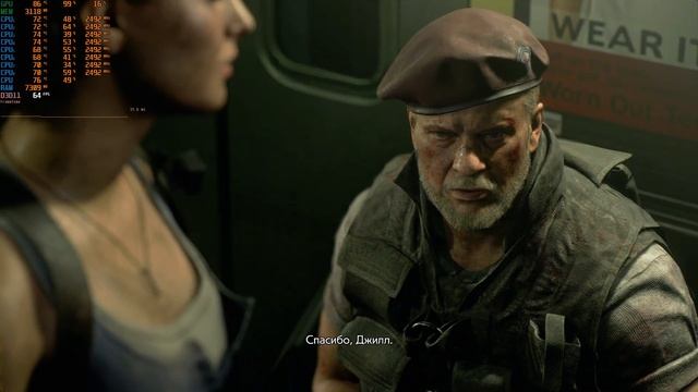 Resident Evil 3, Demo, driver 445.75 on i7 6700hq + gtx 1060 (laptop) смотреть онлайн