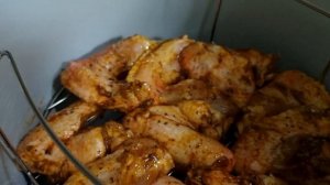 Ninja SMART LID OL553/Ol550!!Крылышки по Азиатски, в мультиварке Нидзя,на программе Air Crips Steam