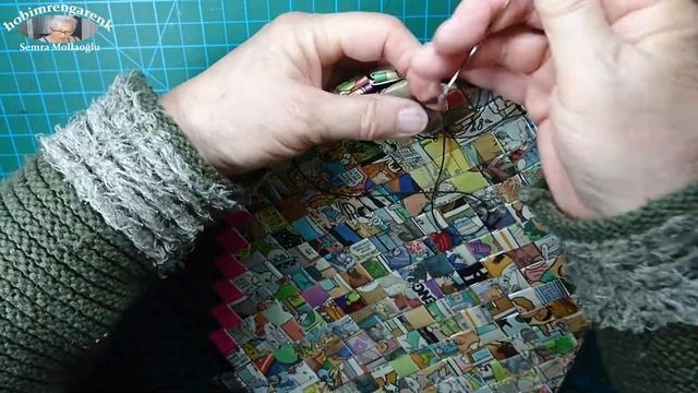 Kagıt çanta yapımı Bölüm 3-- Paper bag making Part 3—Candy wrapper bag Part 3 смотреть онлайн