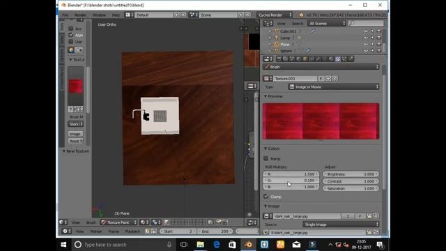 Texture paint in blender смотреть онлайн