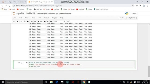 Csv file | data sperate | check S.No | check index column|check missing value ||part 2 смотреть онлайн