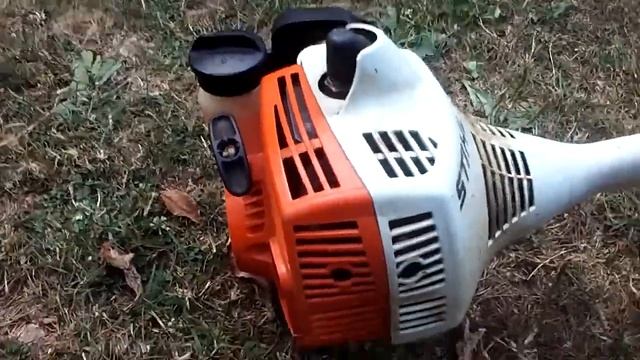 Stihl trimer mini toturial смотреть онлайн
