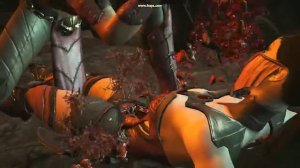 Mortal Kombat X (Mileena All Fatalities on Mileena Vampire)