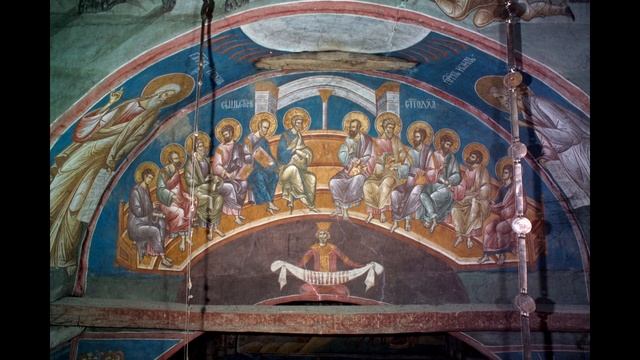 "Царю Небесный". Стихира на стиховне праздника Пятидесятница. Знаменный распев, глас 6. смотреть онлайн