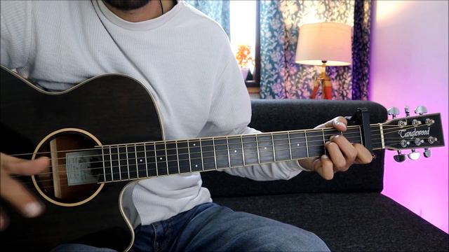 Pehle Bhi Main - Animal - Vishal Mishra - Guitar Lesson Chords Cover Most Easy смотреть онлайн