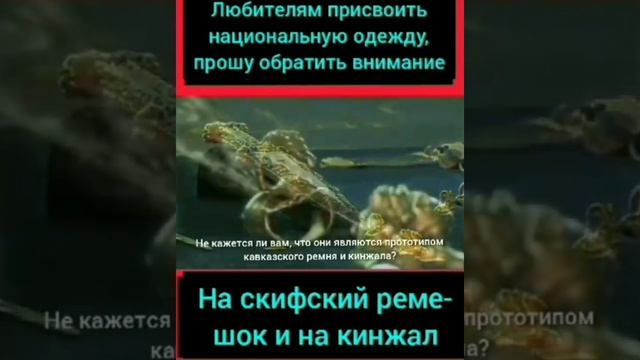 национальная одежда Кавказа берет начало от скифов, алан, тюрков