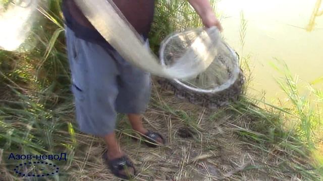Кастинговая сеть с большим двойным кольцом смотреть онлайн
