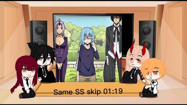 Chainsaw Man React to Rimuru ||Short Video|| 1/2 смотреть онлайн