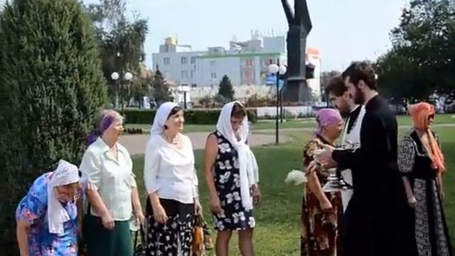 Россошанцы отметили Яблочный Спас богослужением в Свято-Ильинском храме, Блокнот Россошь, 2016 смотреть онлайн