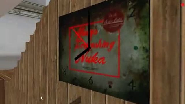 Fallout 3's Nuka cola clock for Second Life смотреть онлайн