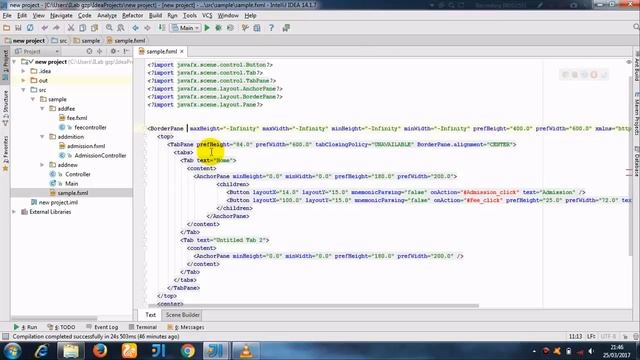 How To Open Fxml File in javafx intellij idea editor смотреть онлайн