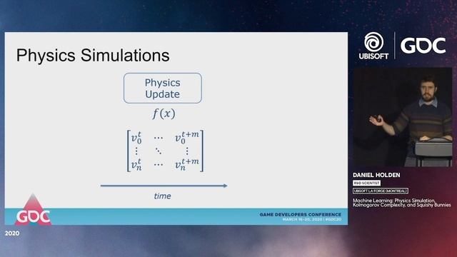 GDC 2020 - Machine Learning, Physics Simulation, Kolmogorov Complexity, and Squishy Bunnies смотреть онлайн