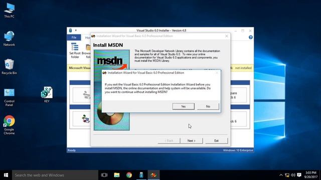 Visual Basic 6 SP6 Working in Windows 10 64-bit смотреть онлайн