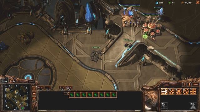 StarCraft II: Legacy of the Void - Тактика за зергов (раш зерглингами) (для бронзовой лиги) смотреть онлайн