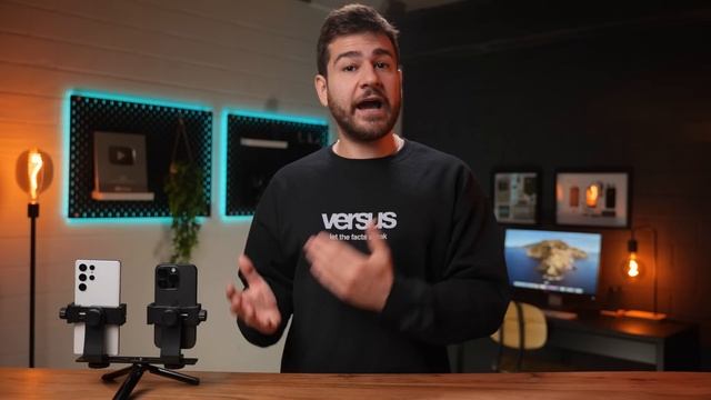 iPhone 14 Pro vs Galaxy S22 Ultra! Camera Comparison Test! VERSUS смотреть онлайн