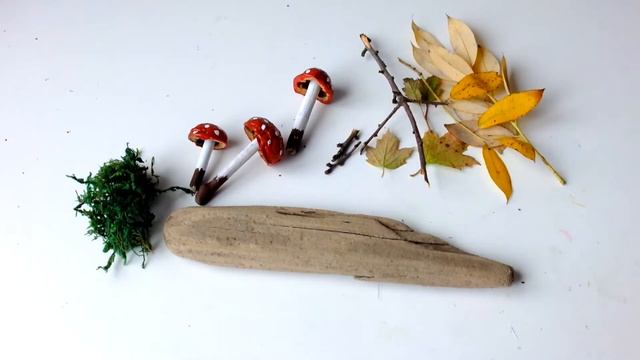 Осеняя поделка в садик/поделка из природных материалов смотреть онлайн