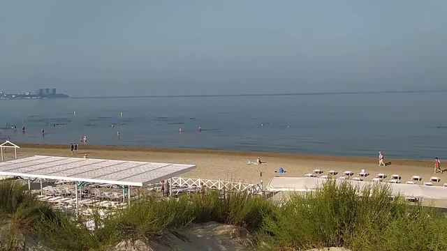 #АНАПА 🌞 УТРО на ПЛЯЖЕ центра "СОФИЯ" смотреть онлайн