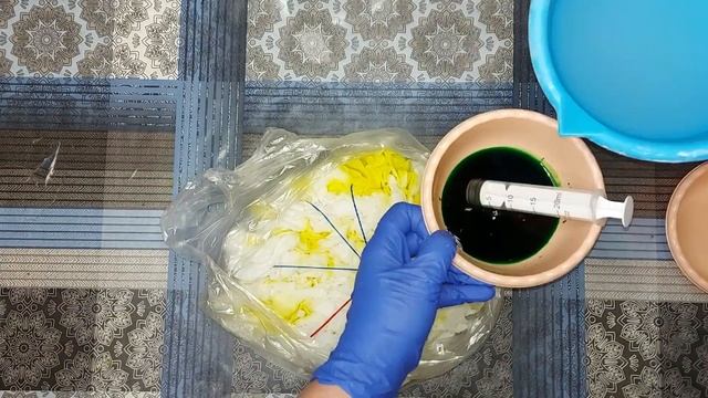 Пэчворк для начинающих. Красим ткань своими руками. 2 холодных способа методом тай-дай (+ бонус) смотреть онлайн