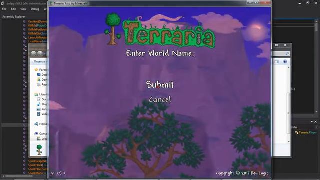 Terraria Hack Development - Tile Wiper (WIP) смотреть онлайн