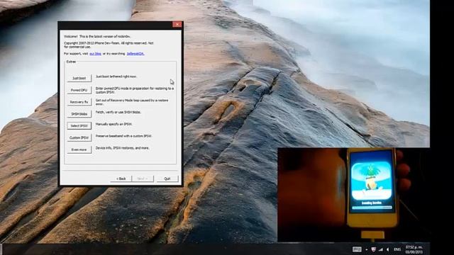 Como hacer jailbreak en ios 6.1.3 Tethered (ipod touch 4g) смотреть онлайн