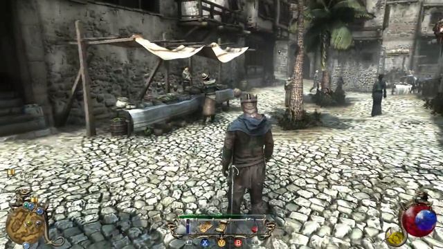 Two Worlds 2 - Jumping off Buildings / World Map View / Causing Trouble - Part 3 смотреть онлайн