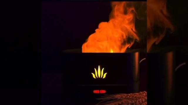 Увлажнитель воздуха с эффектом пламени смотреть онлайн