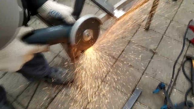 Самодельная тележка для перевозки листового материала. смотреть онлайн