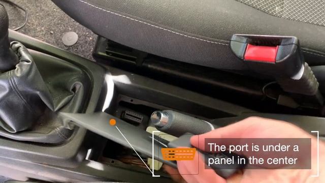 Where is the OBD2 port in my Opel Meriva A (2003-2010) смотреть онлайн