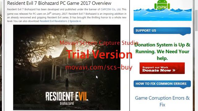 cara download Resident Evil 7 Biohazard pc windows 7/8/10 смотреть онлайн