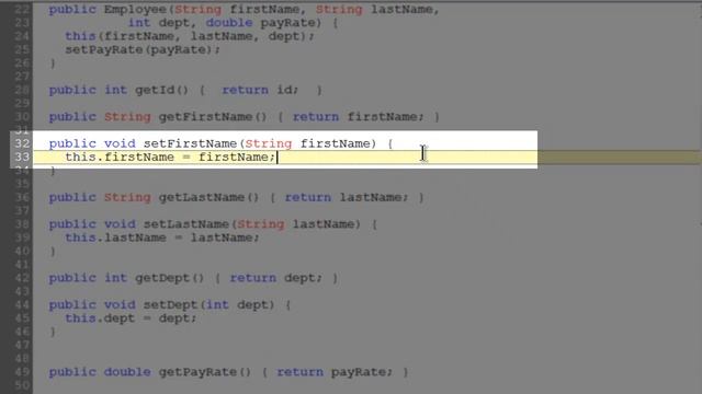 Using the this Keyword in Java смотреть онлайн