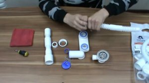 Сборка сифона UNICORN S12B