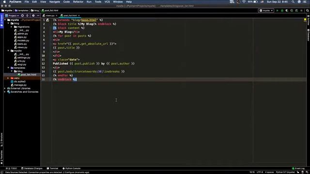 Hands-On Application Development with PyCharm | 10. Building a Web Application in PyCharm смотреть онлайн