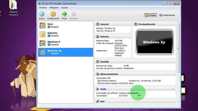 Windows XP en virtualbox Parte 1 смотреть онлайн