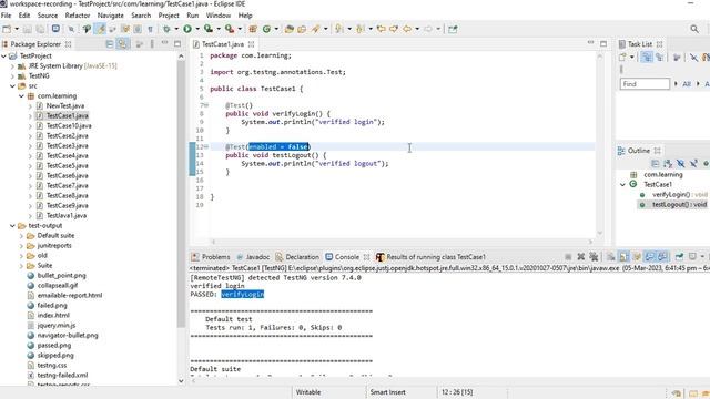 Session14 Test Enabled Invocation Count смотреть онлайн