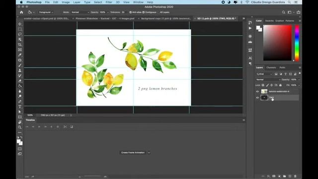 Photoshop Template for Pinterest Video Pins смотреть онлайн