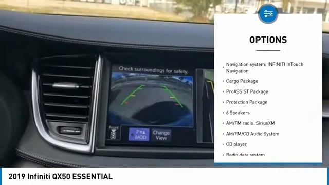 2019 INFINITI QX50 ESSENTIAL FOR SALE in Bakersfield, CA P1354A смотреть онлайн
