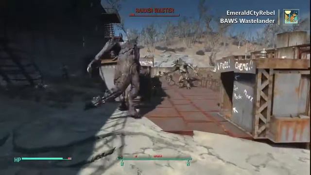 FALLOUT 4 - DEATHCLAWS vs RAIDERS (XBOX ONE, NO MODS) смотреть онлайн