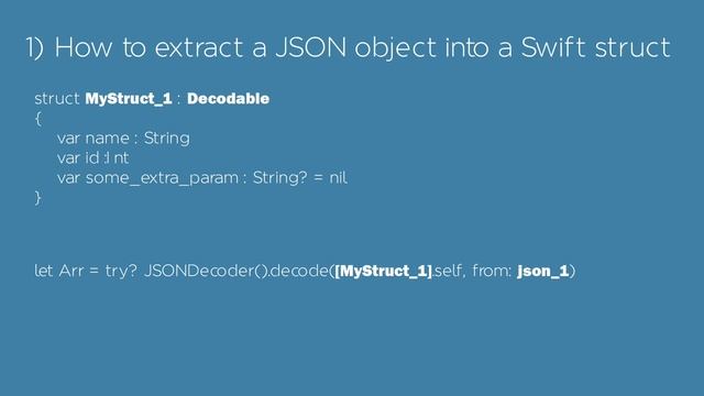 Swift 4 Coding and Decoding JSON object with the Codable protocols смотреть онлайн