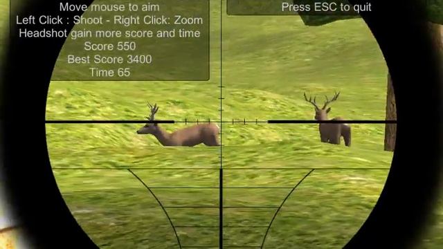 DEER SNIPER 2014 GAME смотреть онлайн