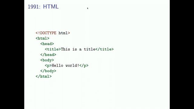 A brief history of text markup languages - Tony Ibbs смотреть онлайн