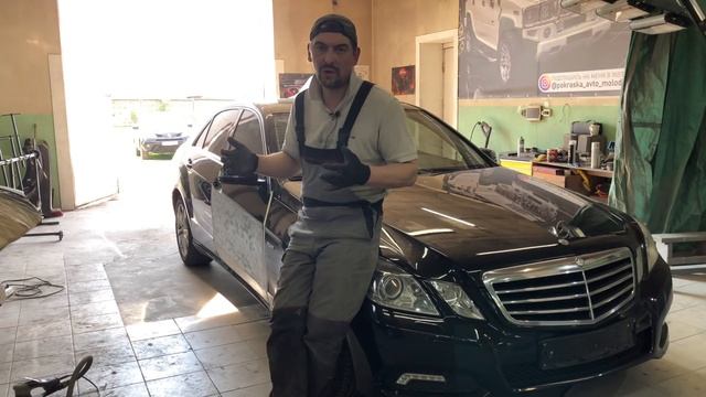 Подготовка авто к покраске [снятие до металла о процессе] смотреть онлайн