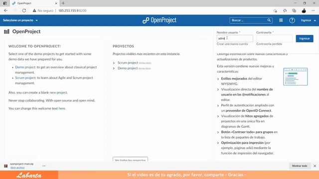Cómo instalar OpenProject usando Docker compose смотреть онлайн
