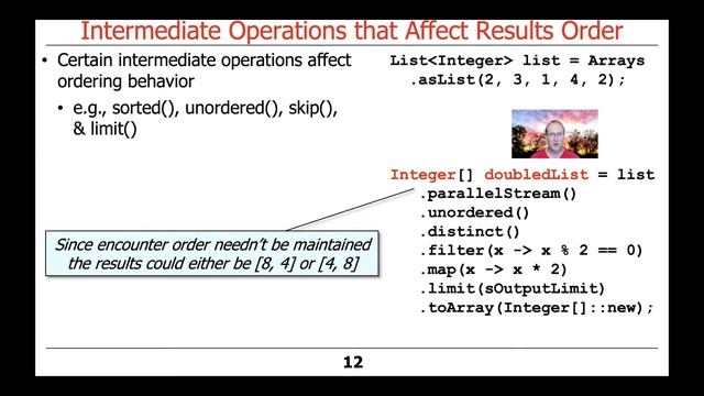 Java Parallel Streams Internals: Order of Results for Operations смотреть онлайн