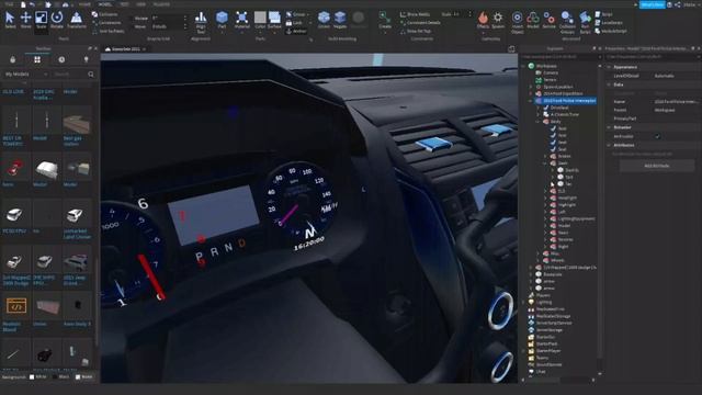 How to make working gauges on your Roblox car. смотреть онлайн