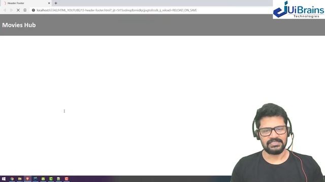 18 Header & Footer Tags | HTML Tutorial in Telugu | NAVEEN SAGGAM смотреть онлайн