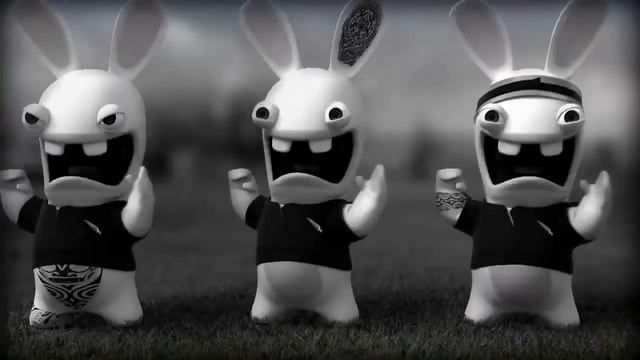 Les lapins crétins : En mode Haka смотреть онлайн